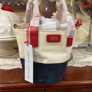 Brand, new, Francis, Valentine, handbag, red white blue!!